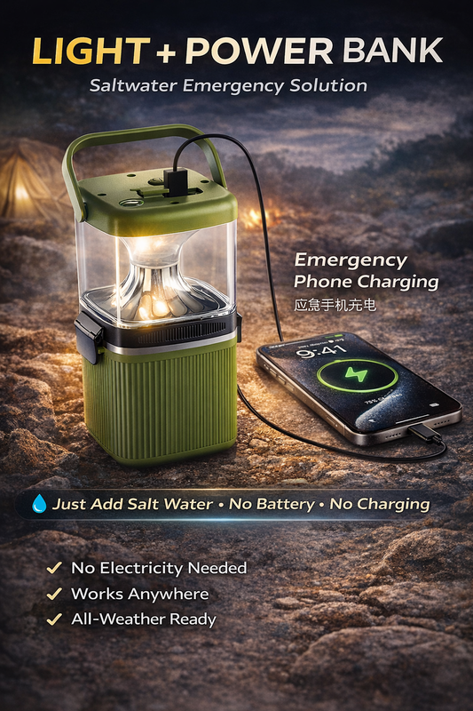 Salt water lantern