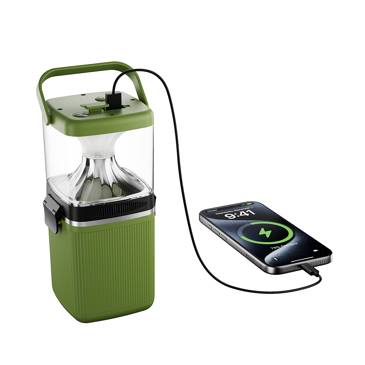 Salt water lantern